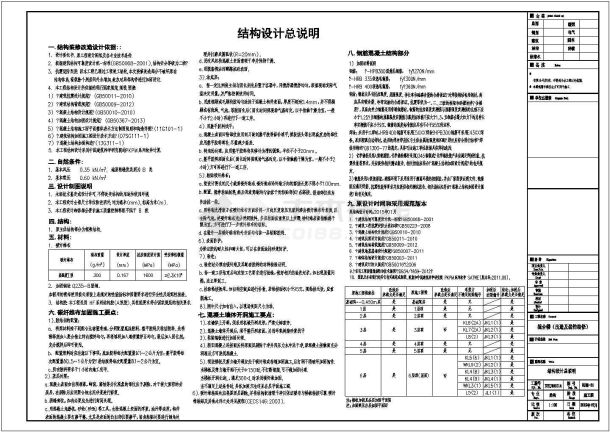 某供水集团二层实验室（综合楼）梁板加固设计cad全套结构施工图（含设计说明）-图一