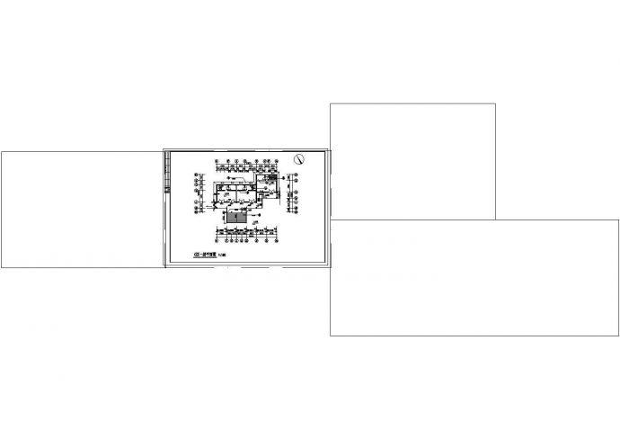 某地仿古商业建筑设计CAD施工图_图1