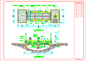 欧式景观桥施工设计CAD图-图二