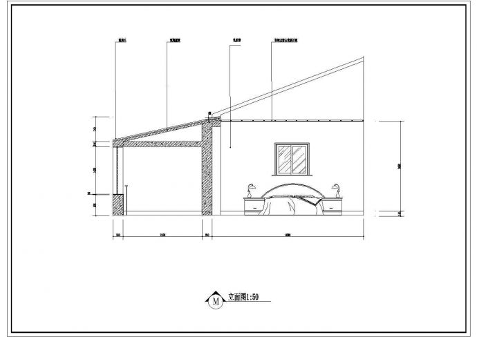 某地区现代法式精品单体别墅建筑装修方案设计施工CAD图纸_图1