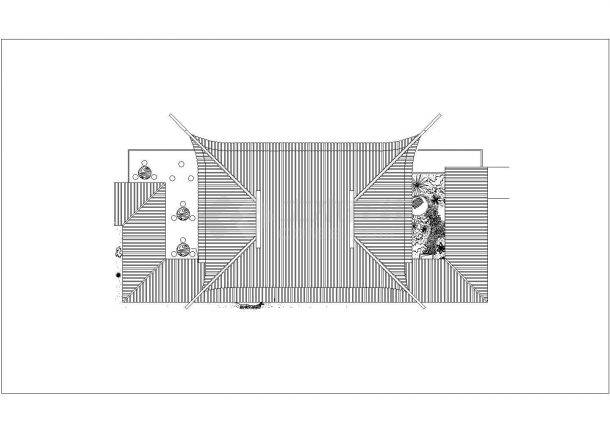 经典古建筑施工cad设计图纸-图二