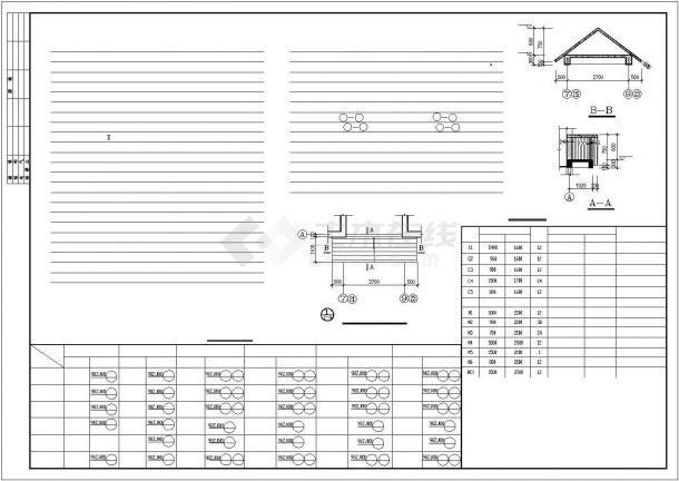 某花园小区住宅楼建筑图纸详细设计施工全套CAD图纸-图一