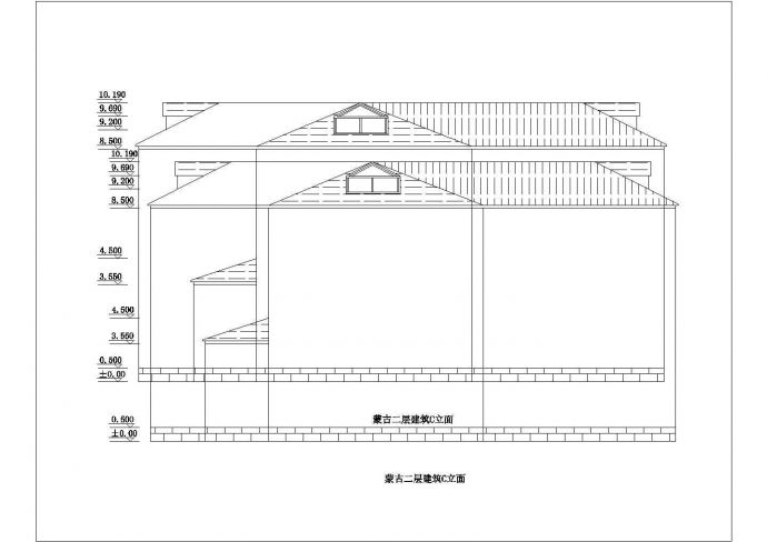 某地区现代经典老式别墅建筑全套装修方案设计施工CAD图纸_图1
