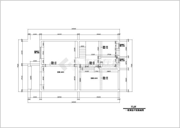 某地区现代经典小别墅建筑装修方案设计施工CAD图纸-图一