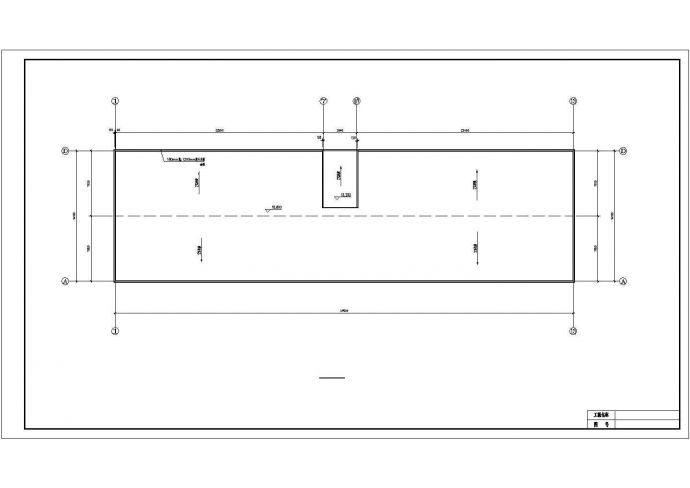 办公楼设计_苏州某工业区2100平米三层硂框架结构办公楼建筑和结构设计CAD图纸_图1