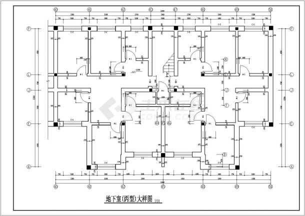 【苏州】某地欧式多层住宅全套建筑施工设计cad图纸-图一