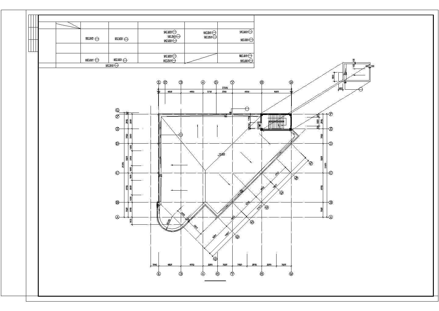 【苏州】某高档小区住宅楼全套施工设计方案图(含总平面图)