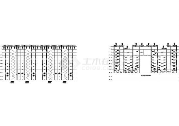 办公楼设计_【上海】8层办公楼空调通风设计cad图纸(知名设计院设计)-图一