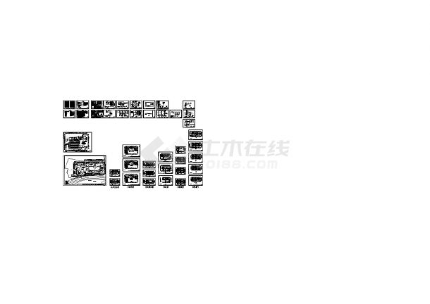 综合性甲级医院全套弱电智能施工图-图一