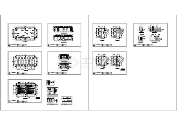 某电信办公门厅装饰施工图-图二