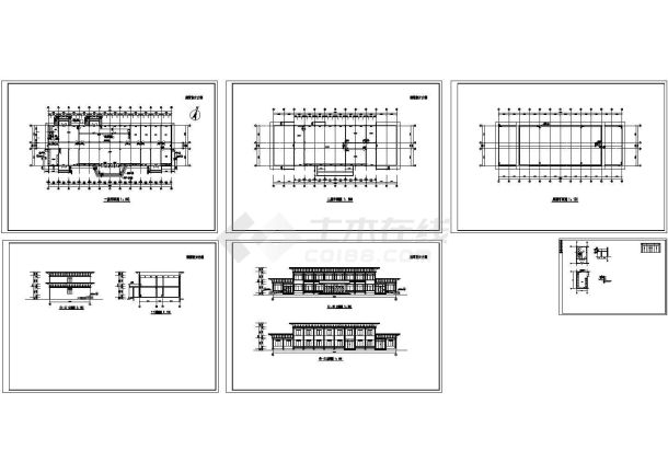 餐厅 建筑设计方案图cad-图二