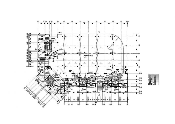 某住宅小区建筑结构施工图纸(含人防工程)CAD版_图1