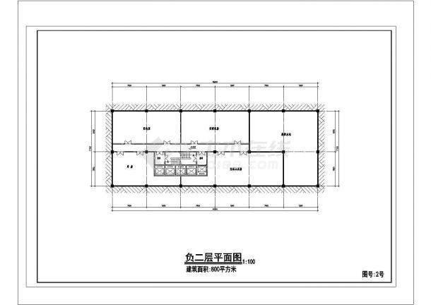 重庆佳乐大厦建筑设计方案图-图二