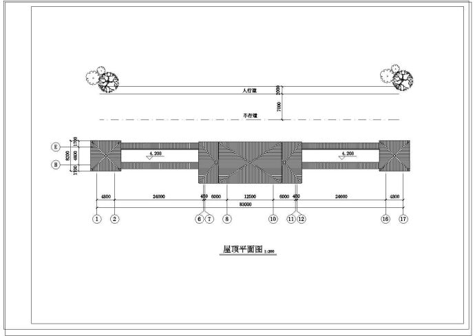 一套古建筑施工设计CAD图纸_图1