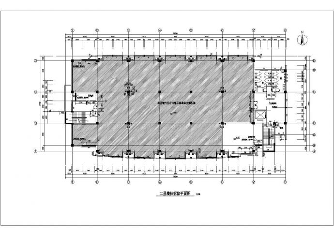 某科技产业有限公司装修改造设计--土建施工图_图1