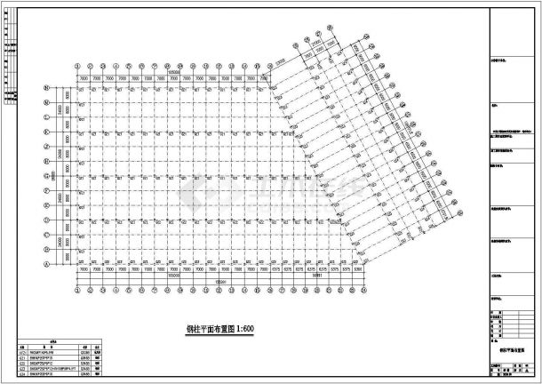 中泰集团公司钢结构工程建筑施工设计CAD图纸 内含总平面图设计-图一