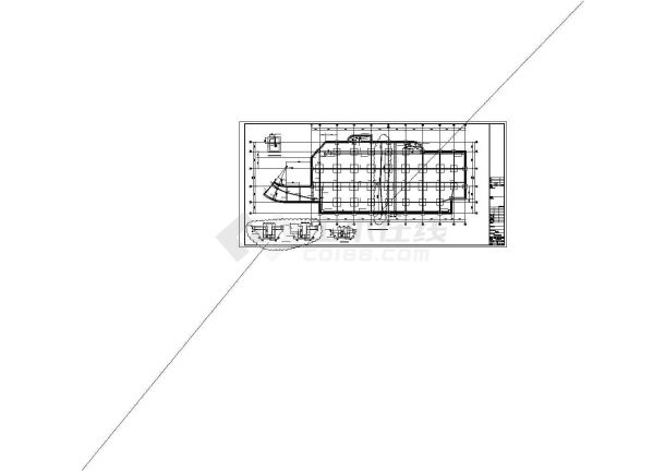 [长沙]框架剪力墙结构独立地下一层车库结构施工图-图二