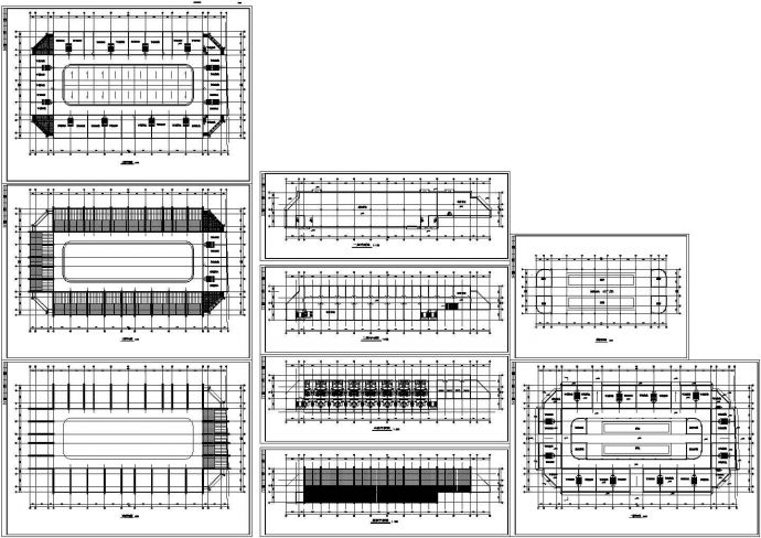 三层农贸市场建筑设计CAD图_图1