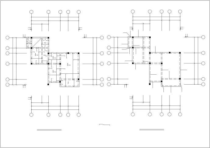 某地区经典大户型住宅建筑方案设计施工CAD图纸（含效果图）_图1