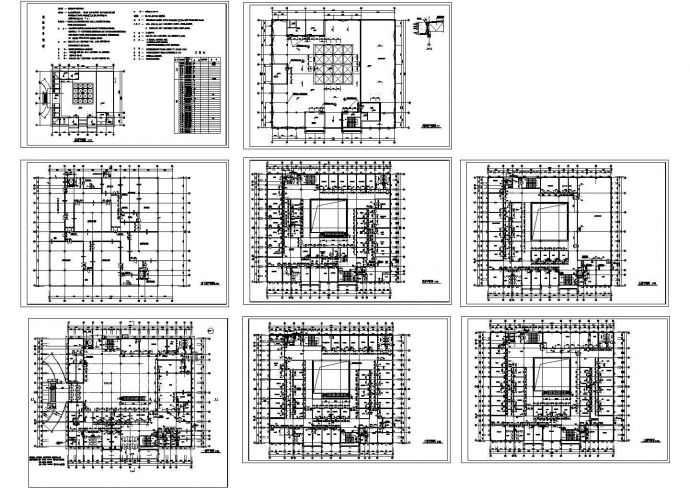 某多层医院平面建筑设计施工图_图1