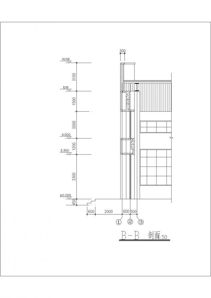 某地大型生产厂房建筑布置规划图_图1