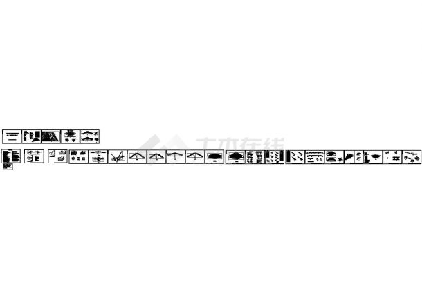 某物流园入口大门工程（60米跨度）结构施工图设计（双拉拱拉索组合体系-图二