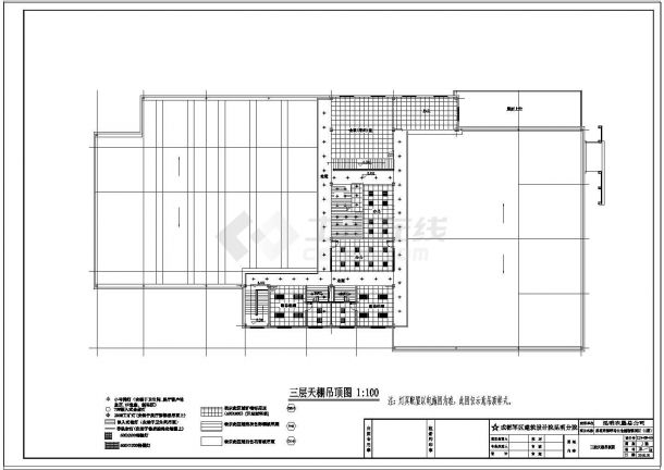 某地区雪佛兰4S店建筑和装修施工图-图一