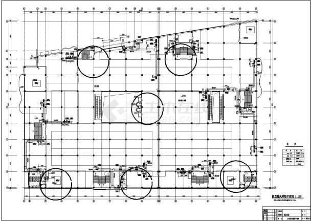 某地建材商场空调暖通设计cad平面施工图-图二