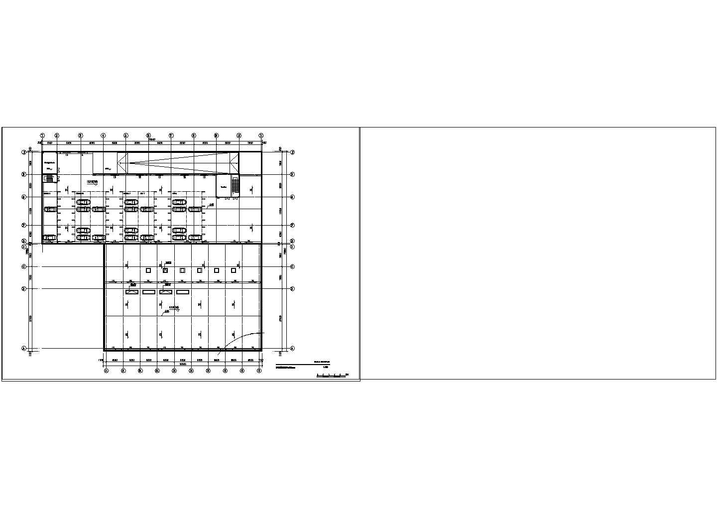 一汽大众奥迪城市展厅建筑设计施工图
