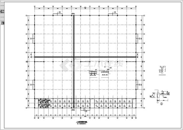 66x60m30m跨单层钢结构门式刚架厂房结施图（钢结构设计说明）-图二