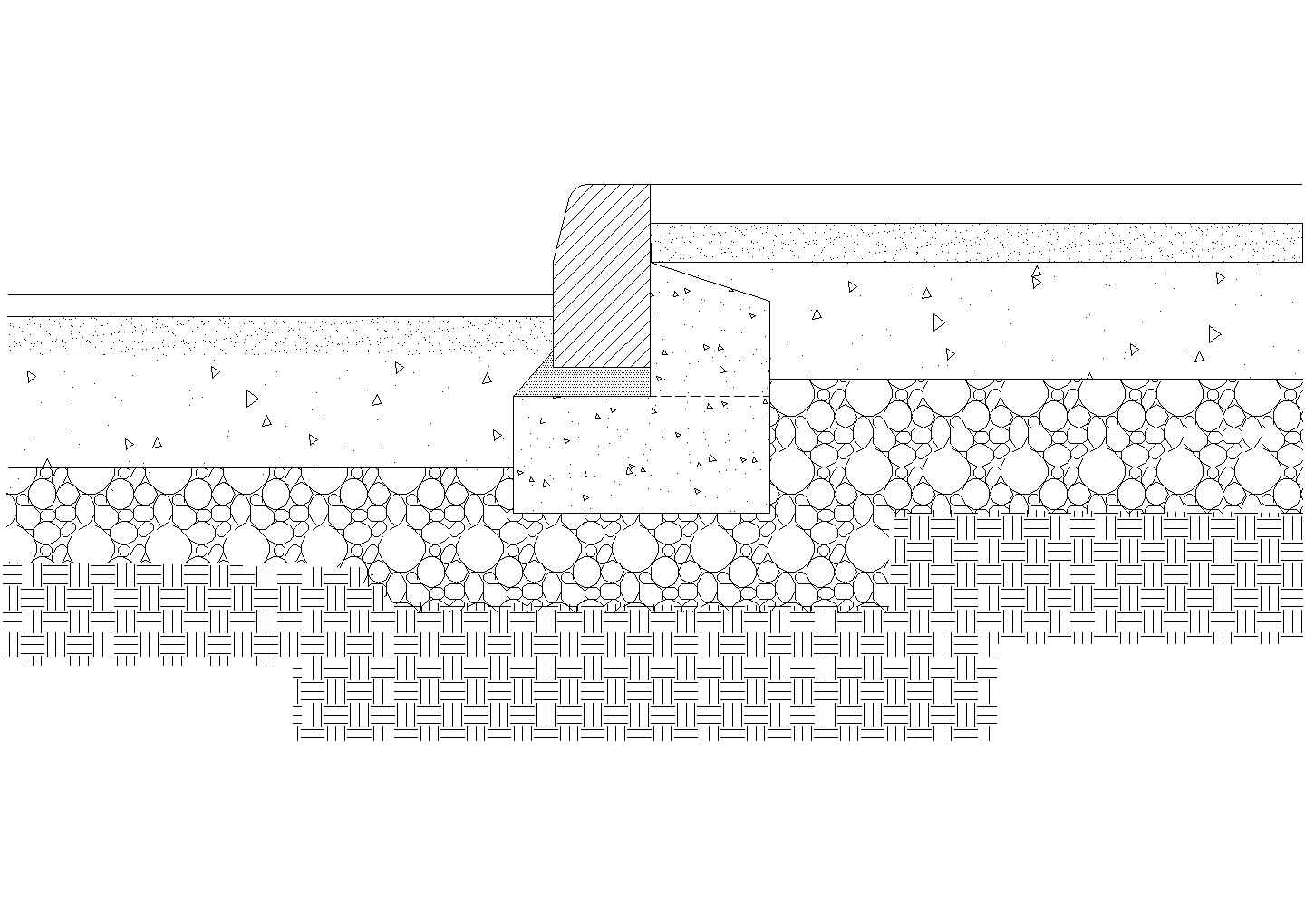 道牙结构建筑布置参考图