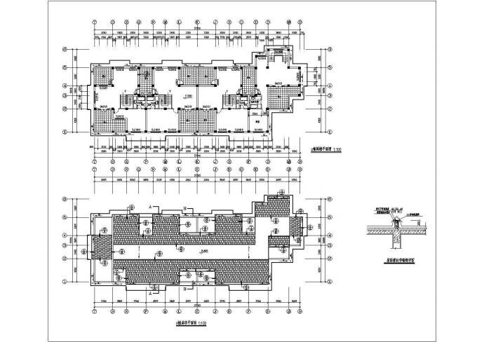联建房详细设计施工全套建筑平立面CAD图纸_图1