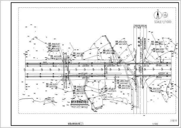 某城市环路市政给排水施工图-图二