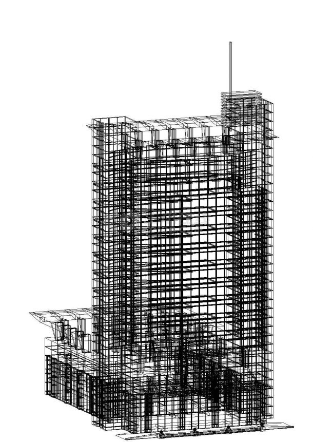 某地曲阳电力生产调度大厦全套建筑方案设计cad图纸-图二