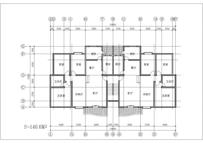 日照市昭阳路某新建居住区经典热门户型设计CAD图纸（共60张）_图1