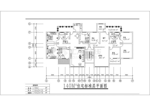 日照市昭阳路某新建居住区经典热门户型设计CAD图纸（共60张）-图二