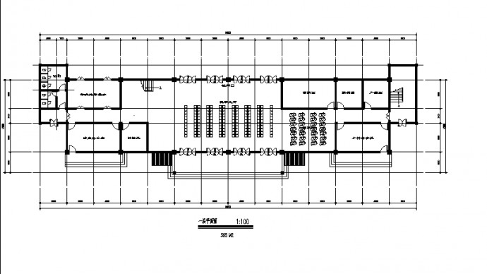 广西二套汽车站综合楼建筑设计施工cad图纸（含设计说明）_图1