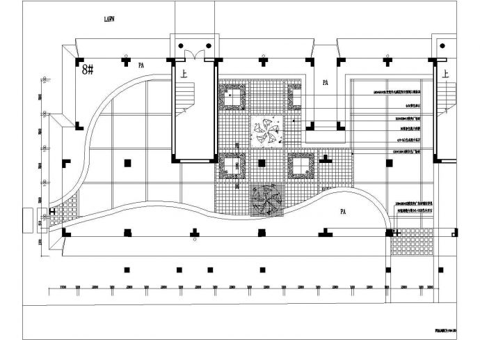 某市居住区铺装平面设计图3_图1