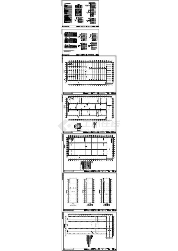 某工业厂房全套电气图dwg-图一