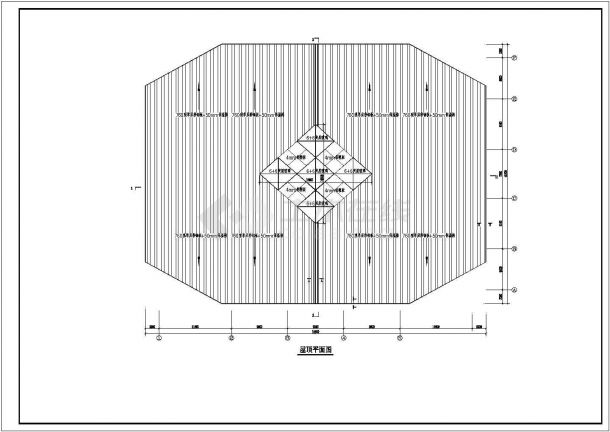 四川电业局网架结构CAD大样构造节点图-图二