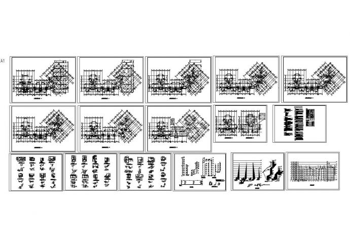 9层不规则商住楼给排水施工图（设计总说明）_图1