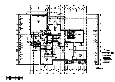 300平米二层带烟囱豪华私人别墅设计cad图(带效果图，共十张)-图一