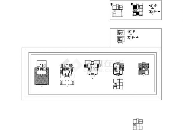 别墅加层开洞补板改造施工图_dwgCAD版-图一