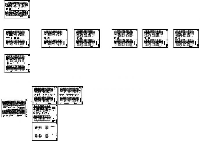 25层复杂高层剪力墙结构住宅楼结构施工图(坡屋顶)CAD版_图1