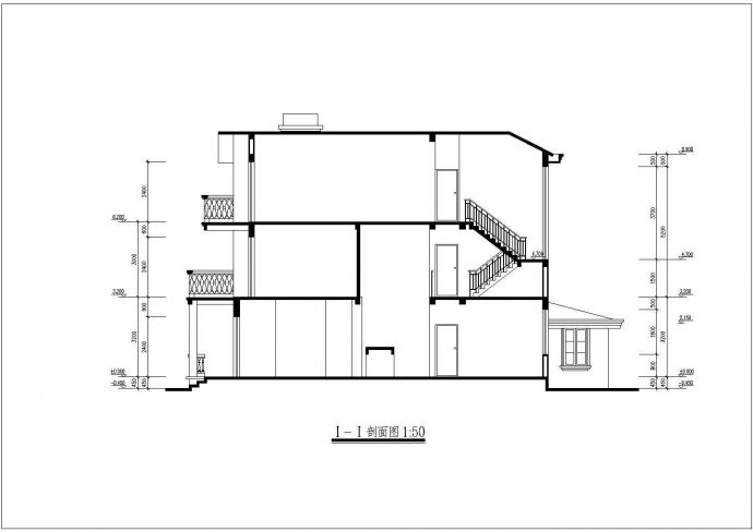 某别墅方案详细设计施工全套建筑平立面CAD图纸_图1