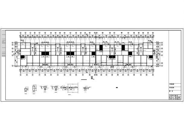 [河北]六层砖混结构住宅结构设计cad施工图纸-图一