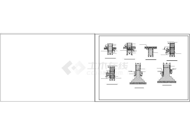 [山东]三层砌体教学楼结构加固设计cad施工图纸-图一