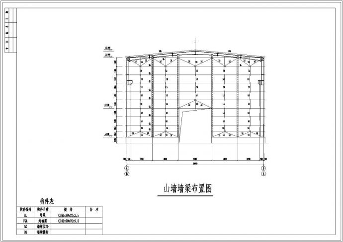 厂房设计_24米跨度轻钢结构厂房结构设计cad施工图纸（含建筑图）_图1