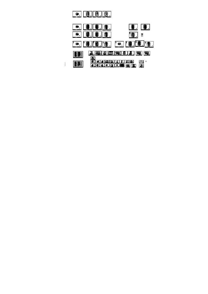 某混搭风格三层带地下室别墅室内装修设计cad全套施工图纸（附效果图）_图1