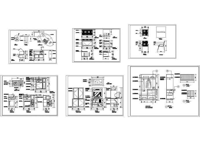 某花园小区住宅建筑装饰施工CAD全套图纸_图1